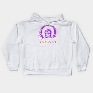 Old Ways Native Kids Hoodie